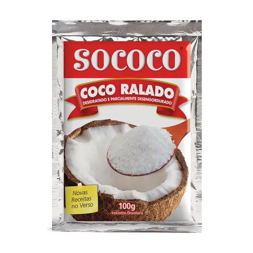 Coco Ralado SOCOCO 100g BrasilinBox