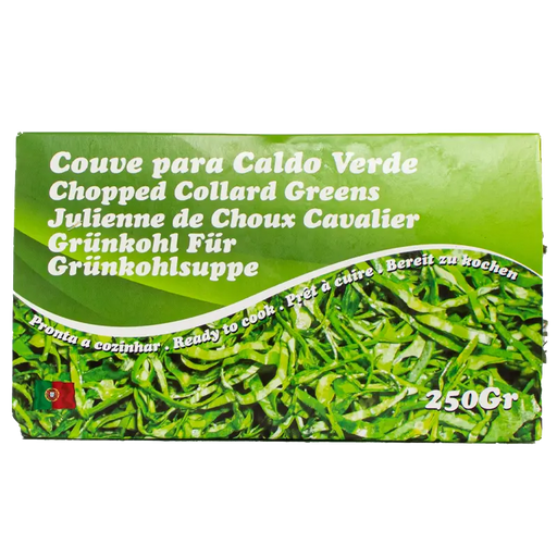 Couve Fatiada Fina 250g BrasilinBox